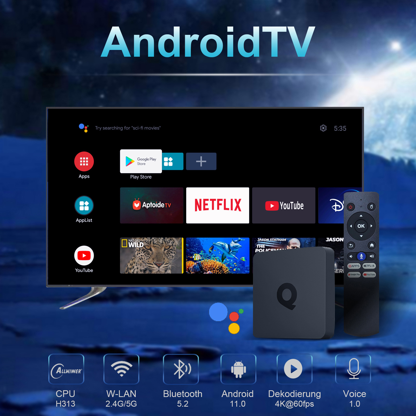 IOTWE T95Q 8K Support Android1 - đánh giá và giá Radxa Rock 5B 16Gb