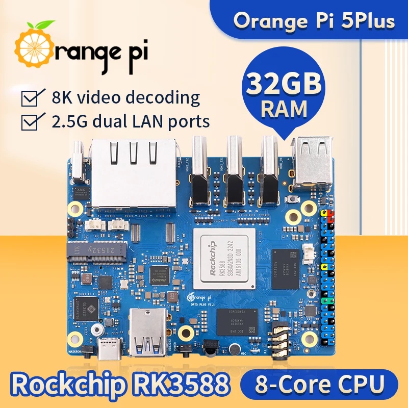 Orange Pi 5 Plus 4 8 16 32GB R - đánh giá và giá Compute Module 4 32Gb Wifi
